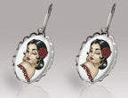 Boucles d'oreilles Gitane Old School Tattoo