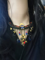 Collier Zombies, Famille Addams, Manoir Hanté, style Gothique