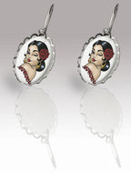 Boucles d'oreilles Gitane Old School Tattoo