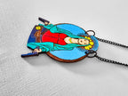 Pendentif Chicana, Madone armée, femme mexicaine