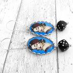 Boucles Gitane, diseuse de bonne aventure, bohemienne, cirque, voyance