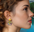 Boucles d'oreilles Tigre, esprit rebel et audacieux