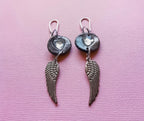 Boucles d'oreilles ailes d'anges