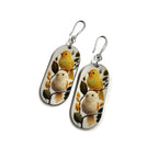 Boucles d'oreilles Petits Oiseaux sur une branche, illustration et découpe laser